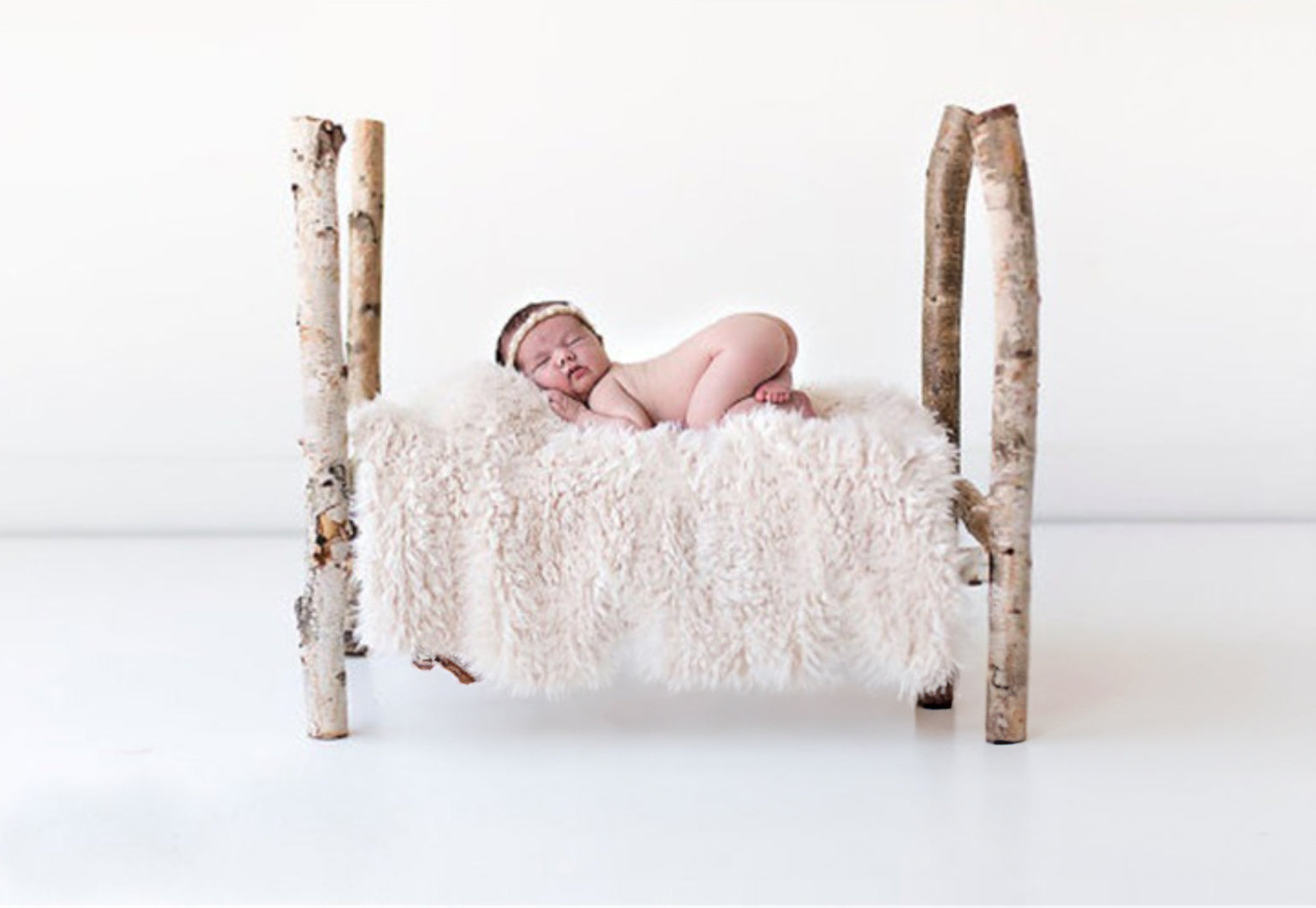Kate Super Soft Wool Baby Blanket Posing fabrics for Photography