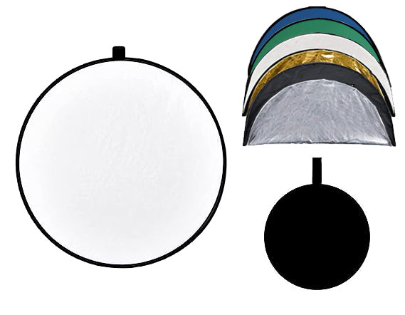 7-In-1 Light Reflector Round For Photography Multi Photo Disc - Kate Backdrop