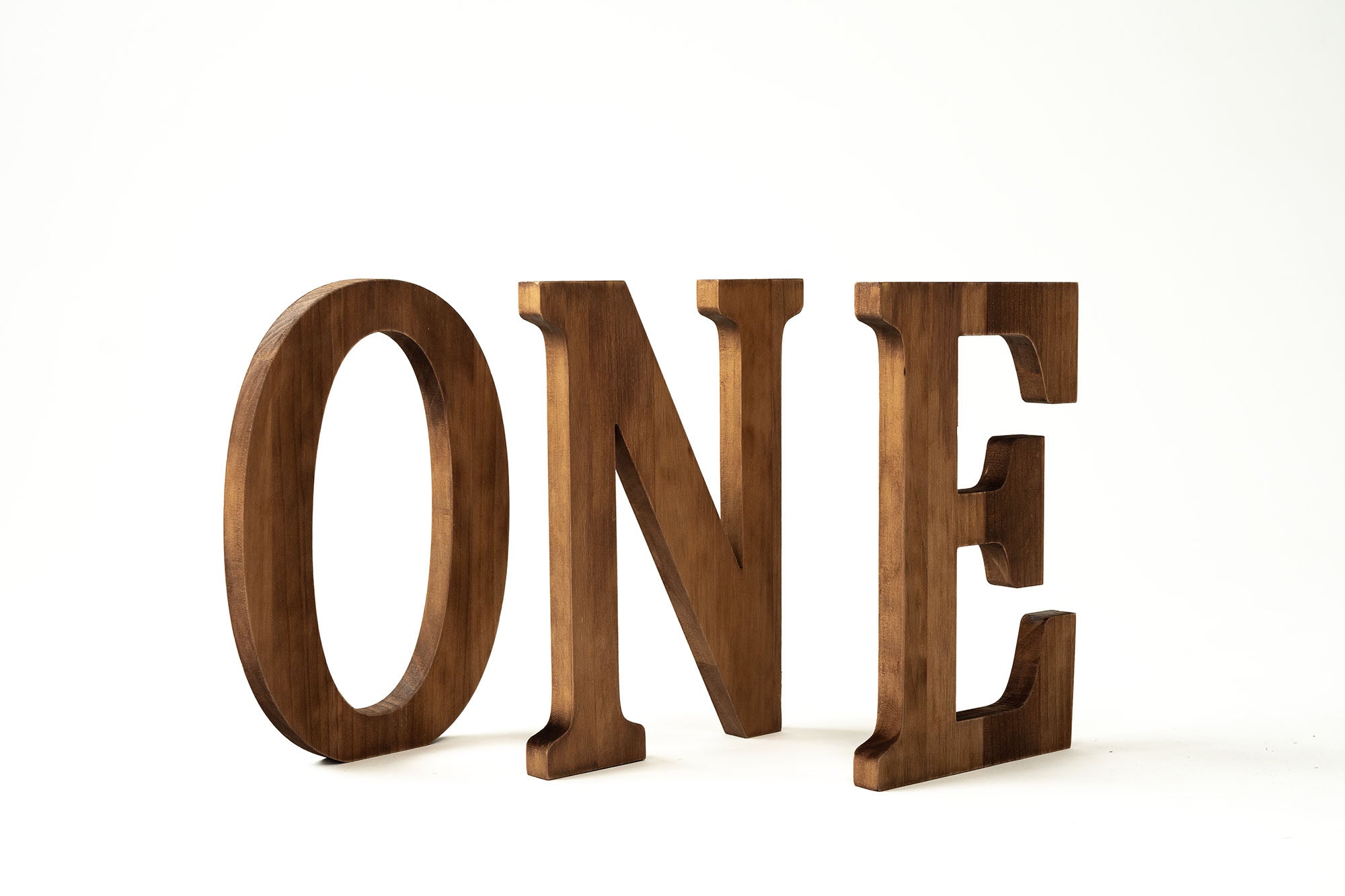 Kate Wooden "ONE" Photography Props