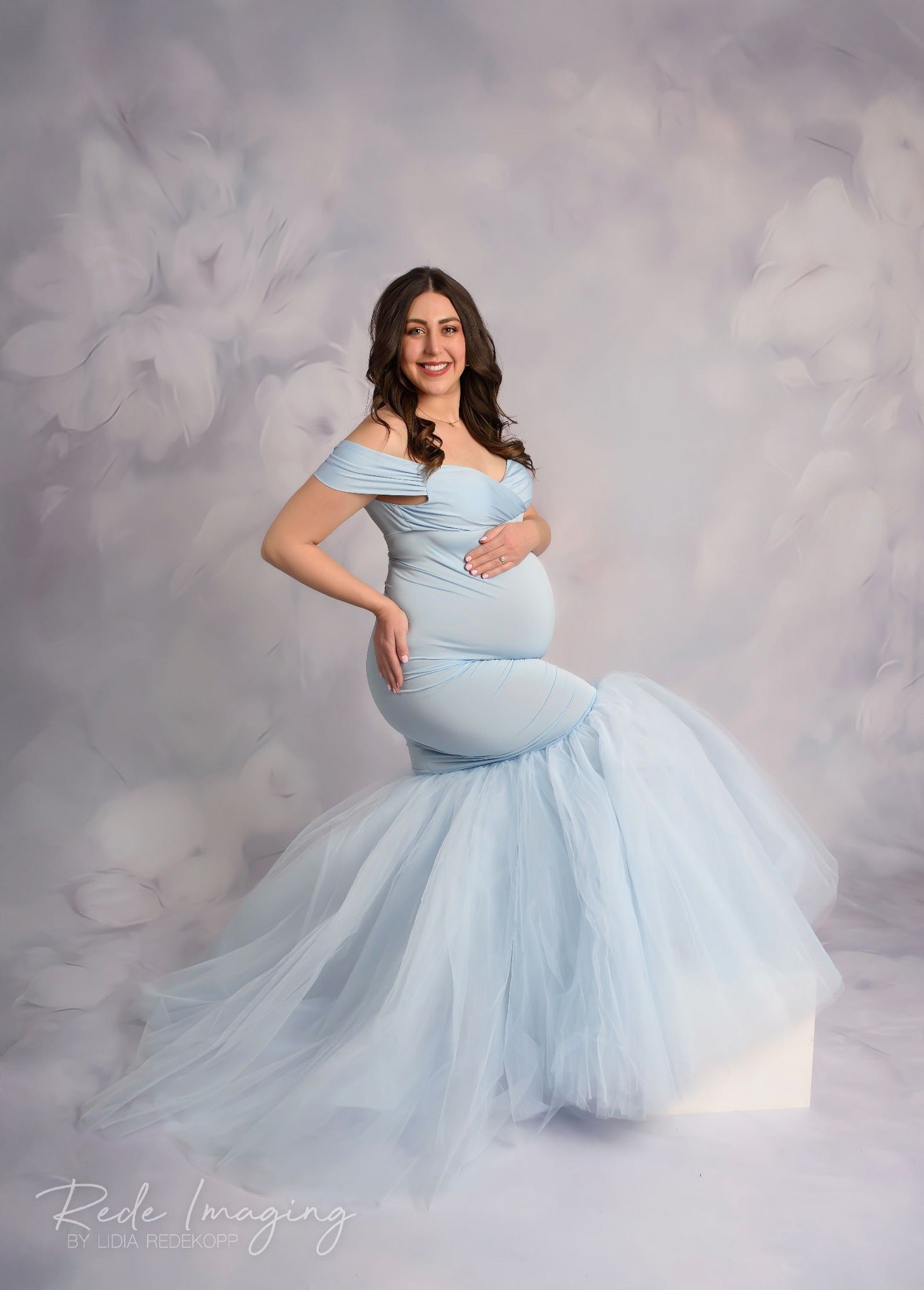 Kate Floral Backdrop Fine Art Oil Painting for Photography