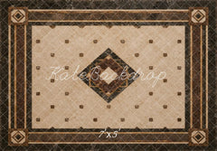 Kate Brown Geometric Tile Floor Printed Backdrop Designed by Vertigo Productions