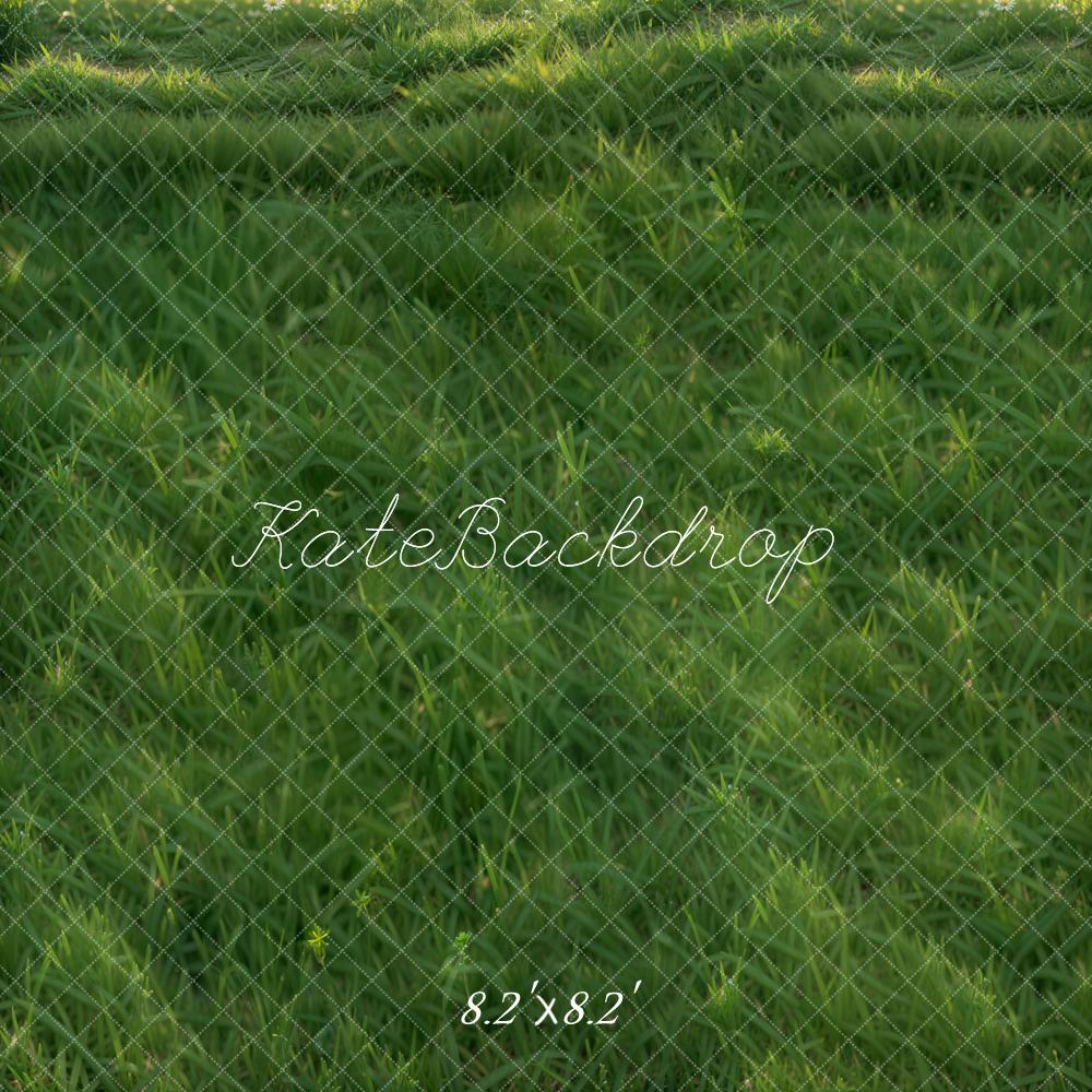 Kate Green Grass Floor Backdrop Designed by Emetselch