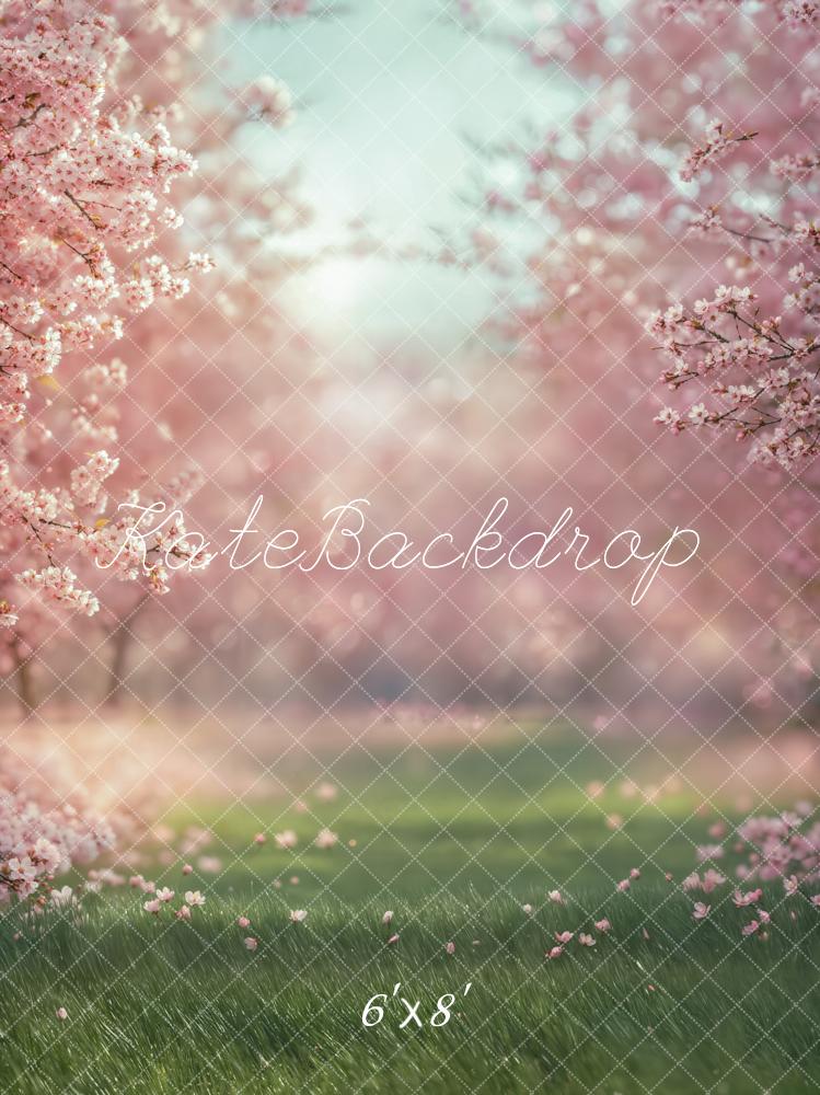 Kate Spring Cherry Blossom Garden Backdrop Designed by Emetselch