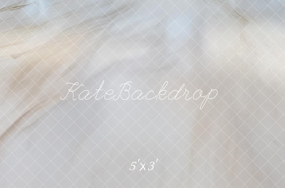 Kate Marble Soft Gradient White Floor Backdrop Designed by Mini MakeBelieve