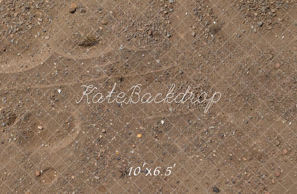 Kate Brown Sand Texture Floor Backdrop Designed by Kate Image