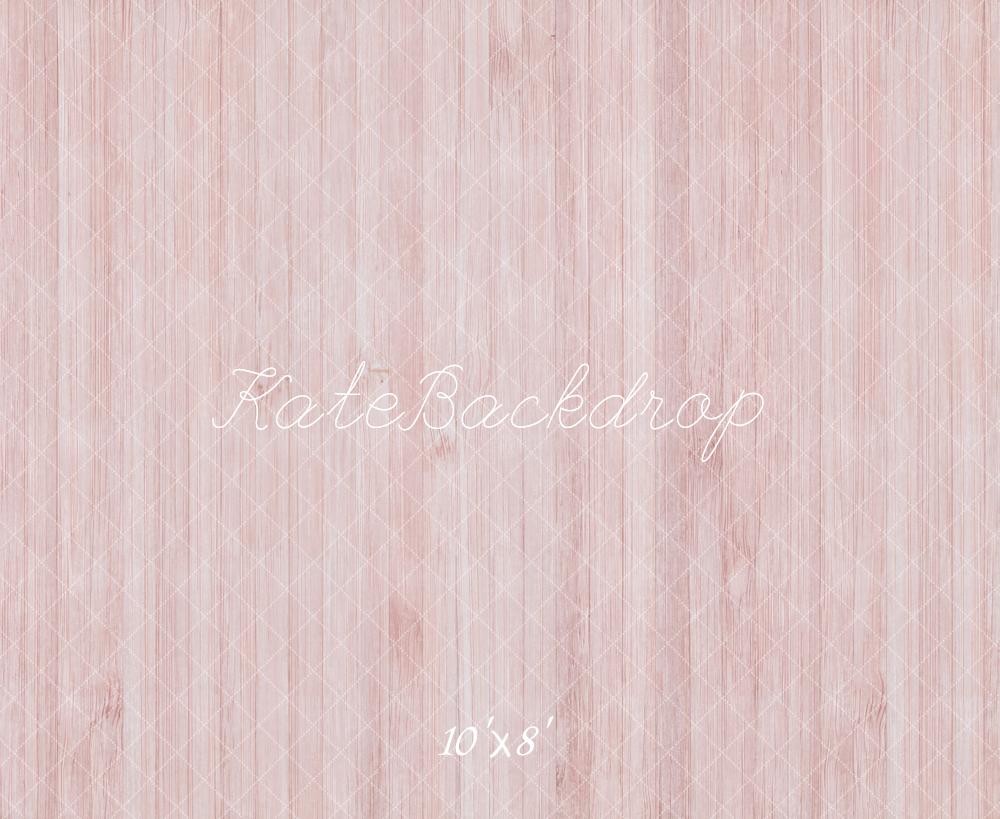 Fondale in legno rosa con texture progettato da Kate Image
