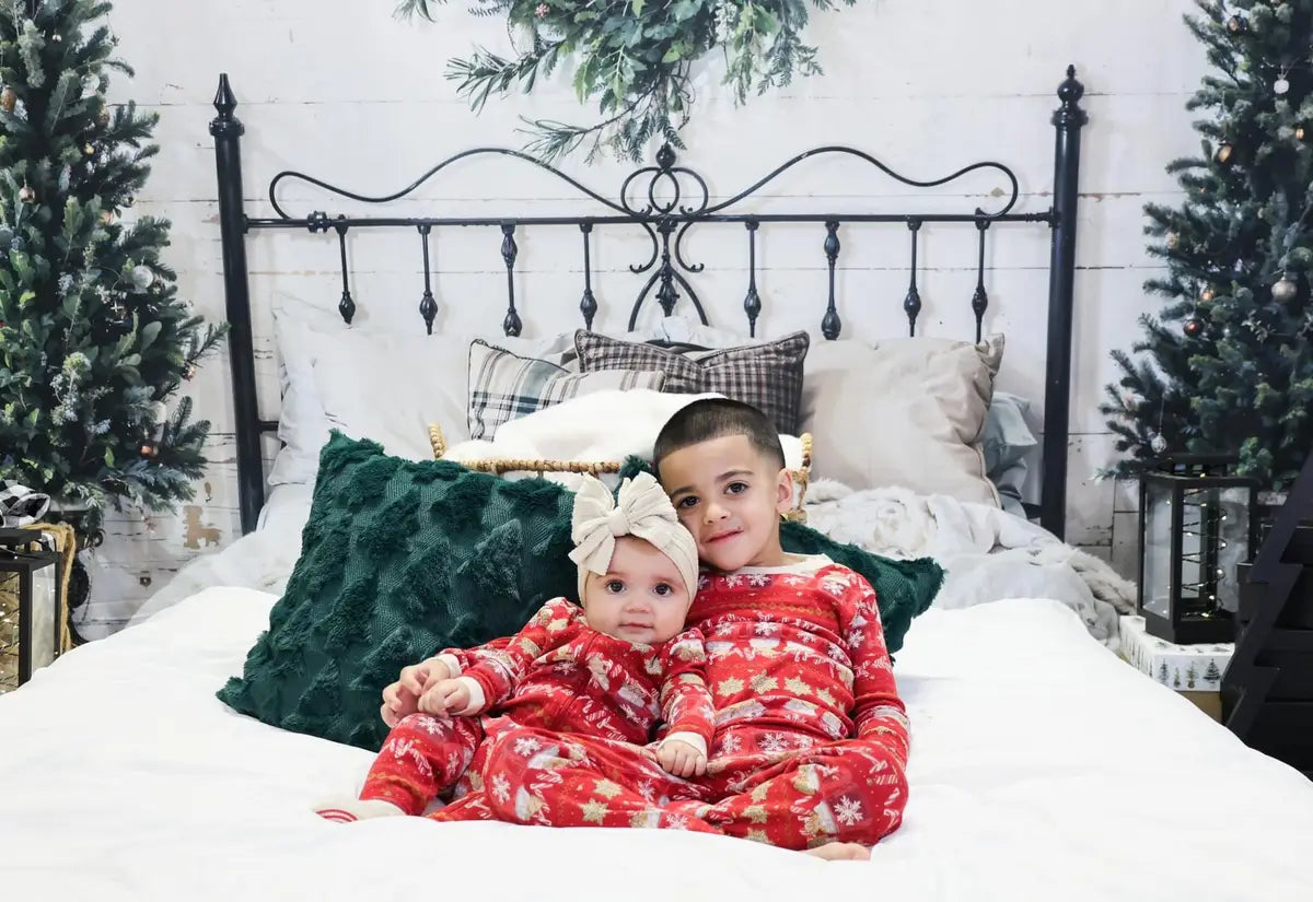 Kate Christmas Headboard Bedroom Boudoir Backdrop Designed by Emetselch