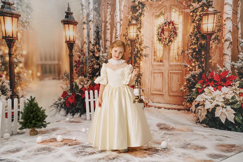 Kate Christmas Wreath Room Set Photo Kit Photography Backdrops&Props Themed Bundle