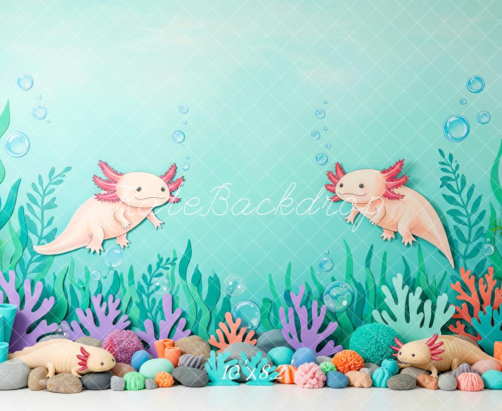 Kate Underwater Coral Reef Backdrop Designed by Patty Roberts