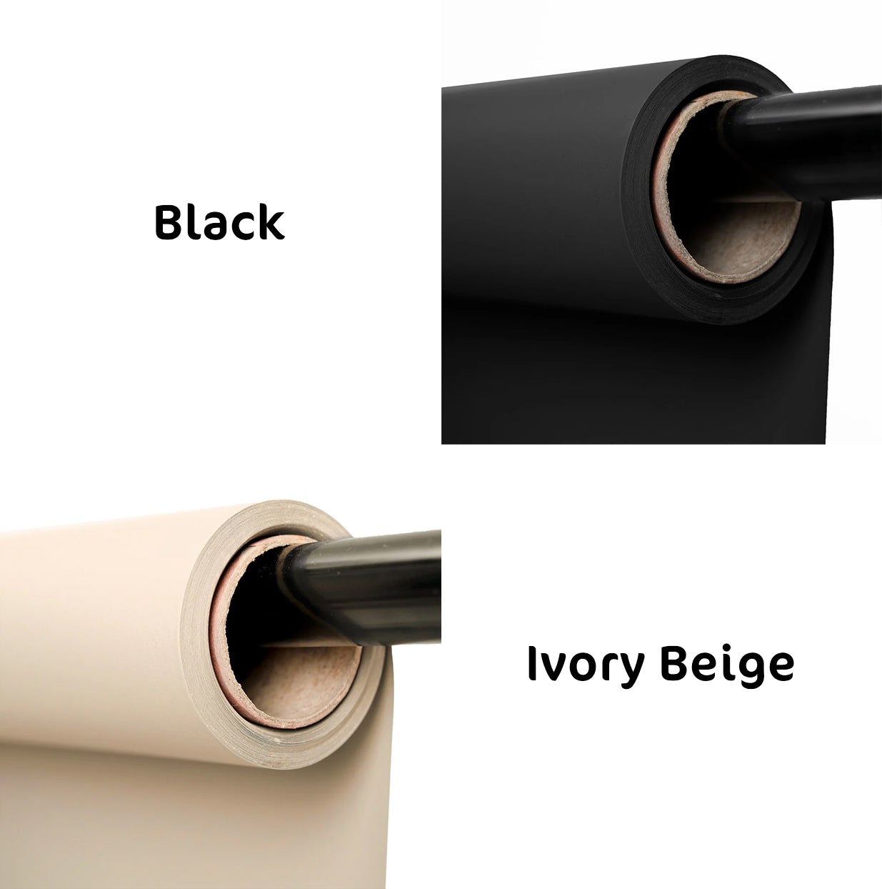 Kate Seamless Paper Backdrop Set (53"x33' & 53"x33') (US 2-5 Day Delivery)