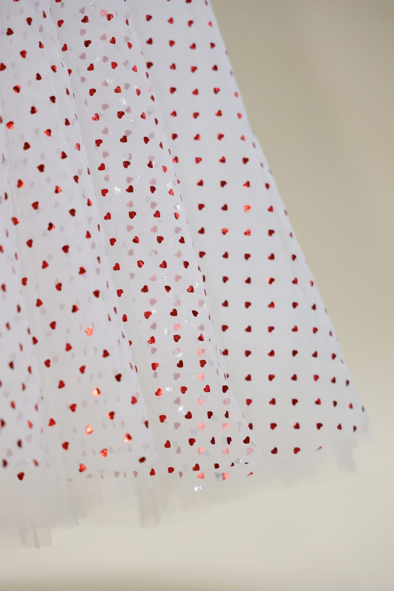 Gradient Roze en Paars Gerimpeld Kinderjurkje voor Fotografie