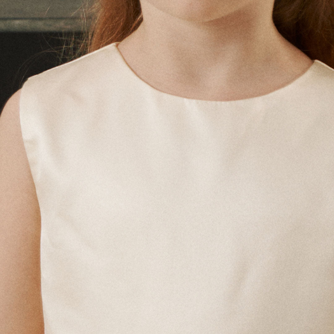 Couture Velvet Roze Sequin Strik Schouder Meisjesjurk voor Fotografie