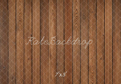 Kate Rustic Wood Panel Floor Printed Backdrop Designed by Kate Image