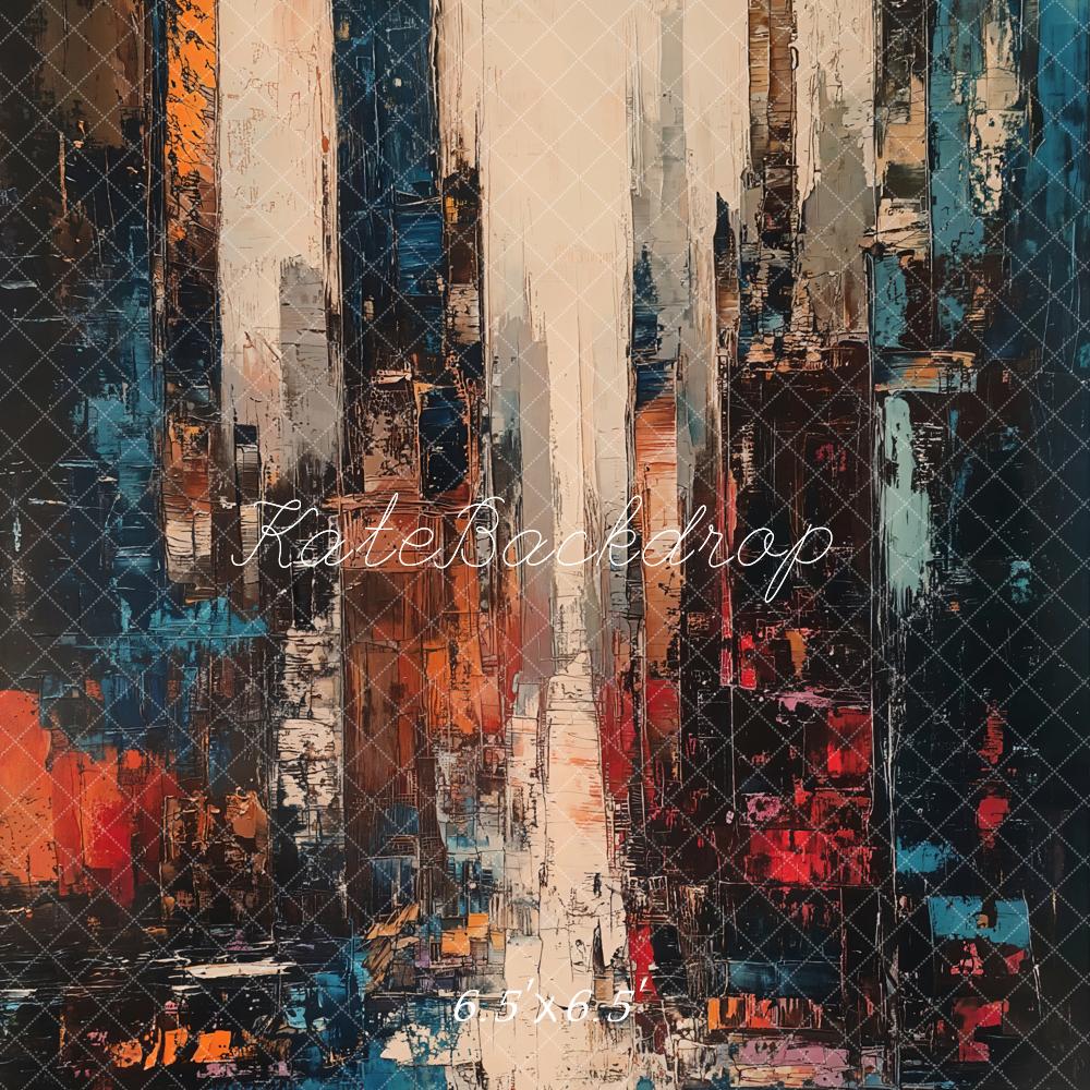 Kate Abstract Cityscape Urban Backdrop Designed by Emetselch