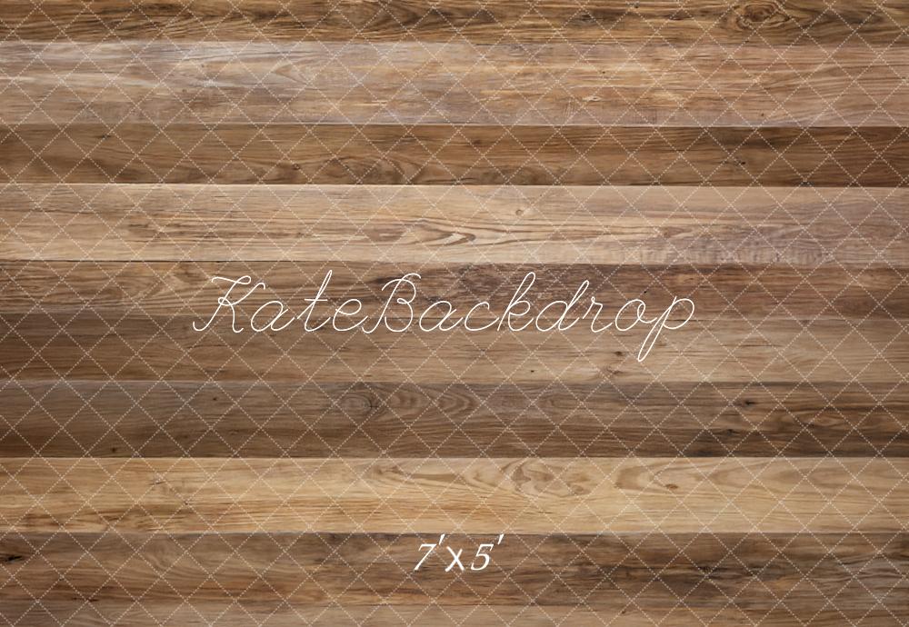Kate Brown Wood Plank Floor Backdrop Designed by Kate Image