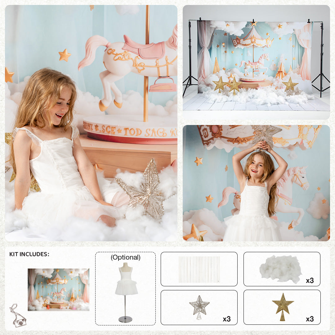 Sfondo della Casa di Caramelle Rosa Designed by Mini MakeBelieve