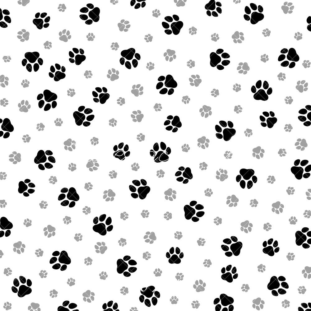 Witte Zwarte Pootafdruk Foto Achtergrond Designed by Mandy Ringe Photography