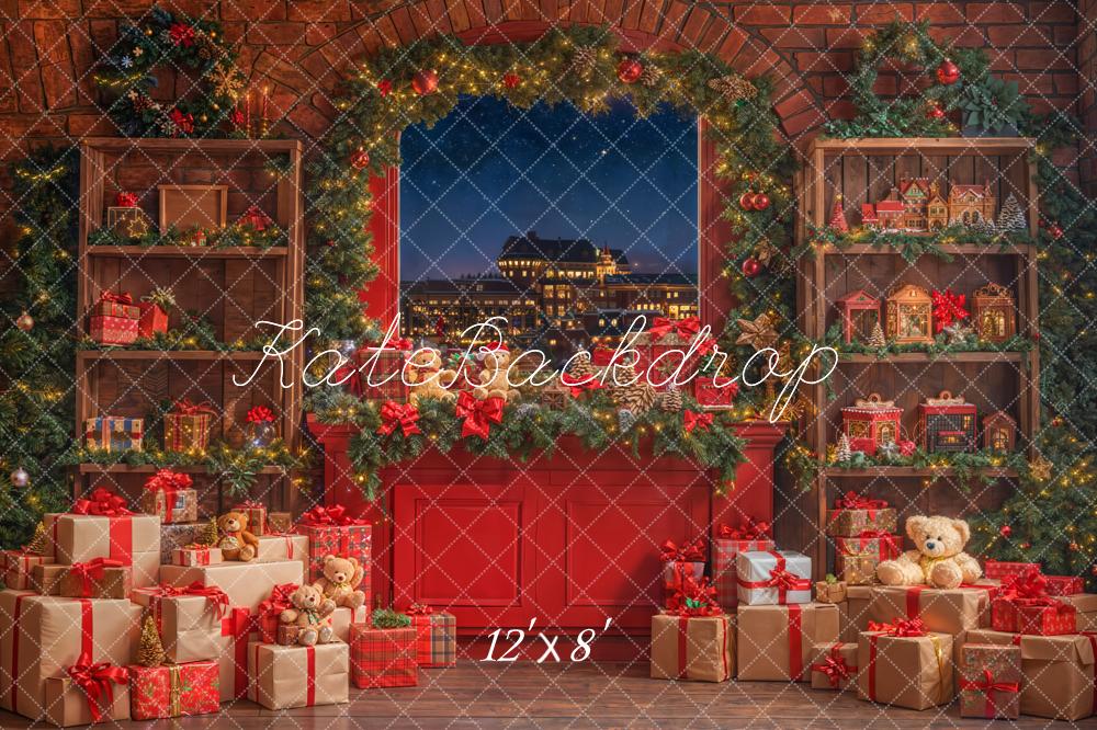 Kate Christmas Garland Window Shelves Gift Toys Backdrop Designed by Emetselch