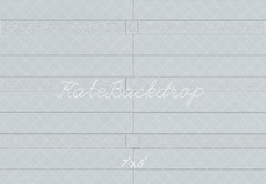 Kate Light Blue Ornate Panel Floor Printed Backdrop Designed by Emetselch