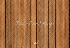 Kate Wooden Plank Retro Floor Printed Backdrop Designed by Kate Image