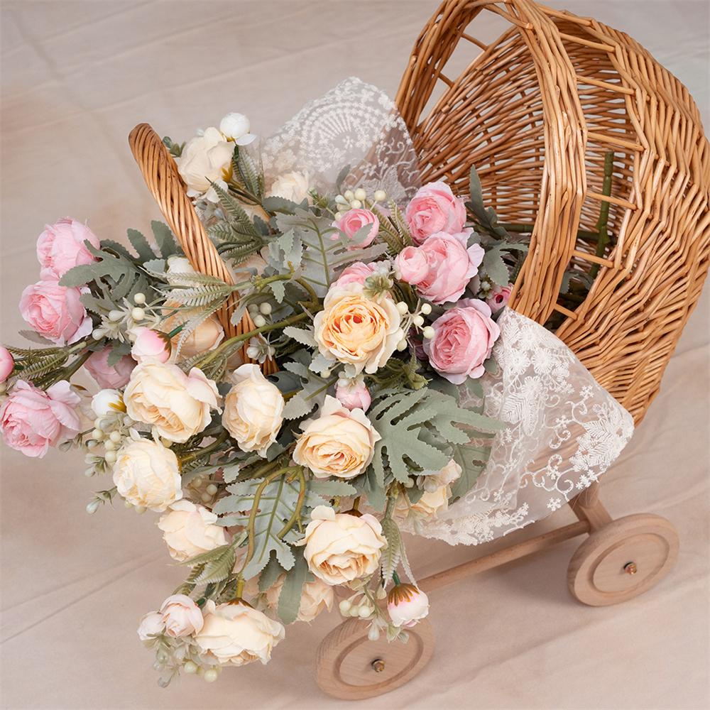 (Pre-sale 15days)Kate Mother's Day Floral Bow Photo Kit Photography Backdrops&Props Themed Bundle(US ONLY)