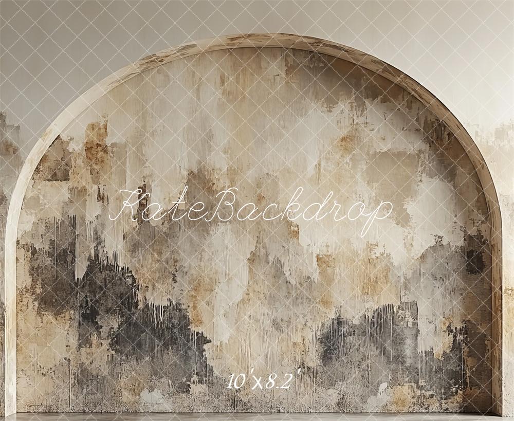 Kate Abstract Mottled Arch Wall Backdrop Designed by Mini MakeBelieve