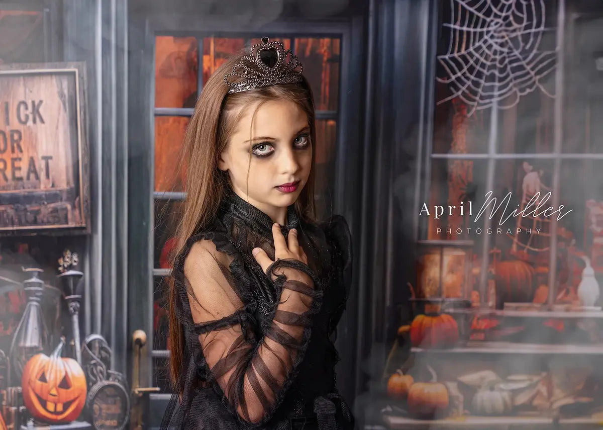 Fotomatón de Halloween Espeluznante de Calabaza para Truco o Trato Diseñado por Emetselch