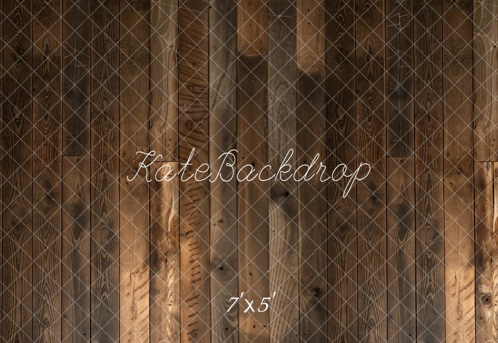 Kate Brown Wood Plank Floor Backdrop Designed by Kate Image