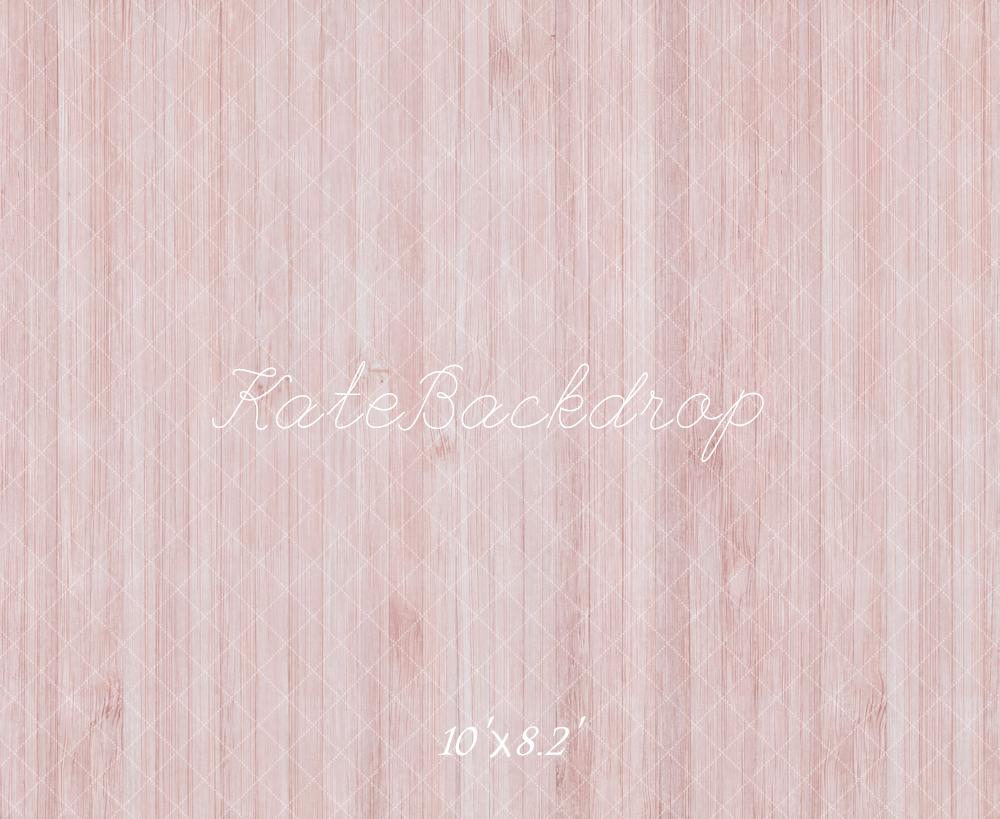 Fondale in legno rosa con texture progettato da Kate Image
