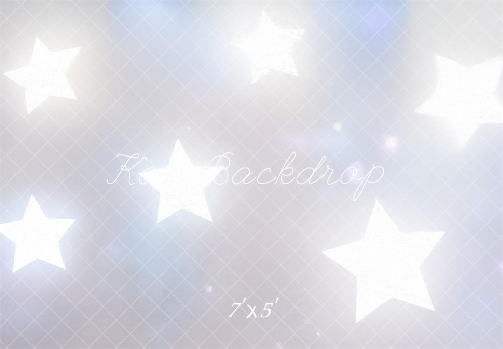 Fondo Blanco Estrellado Diseñado por Mini MakeBelieve