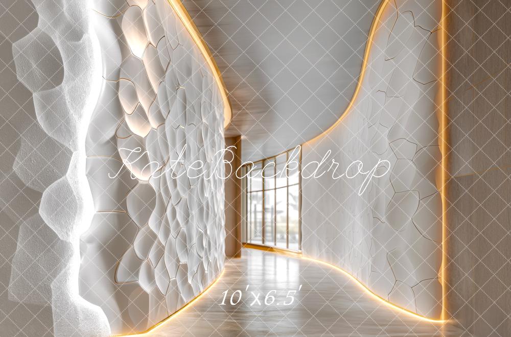 Moderne Luxe Interieurs Abstracte Wand Foto Achtergrond Ontworpen door Mini MakeBelieve