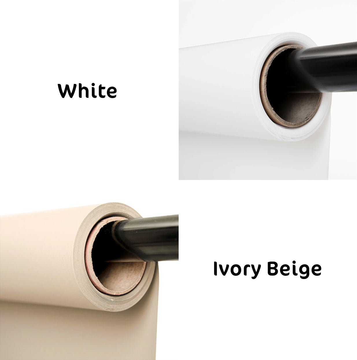 Kate Seamless Paper Backdrop Set (53"x33' & 53"x33') (US 2-5 Day Delivery)