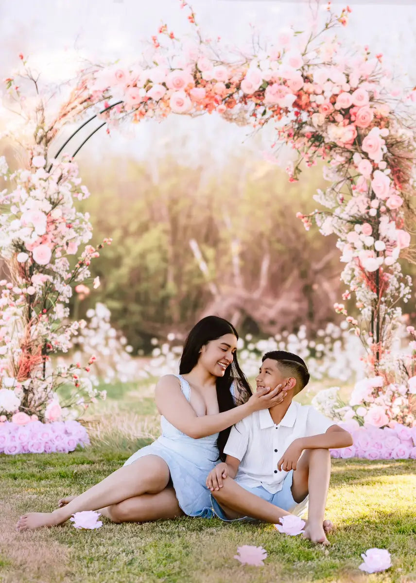 Kate Spring Wedding Arch Backdrop Designed by Patty Robert