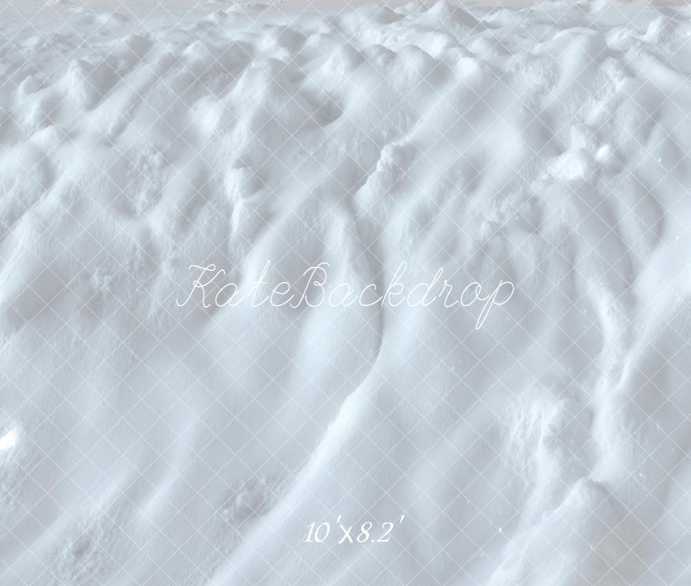 Kate Winter White Snow Floor Backdrop Backdrop Designed by Kate Image