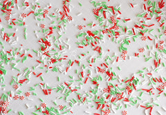 Kate Christmas Candy Sprinkles Floor Printed Backdrop Designed by Mini MakeBelieve