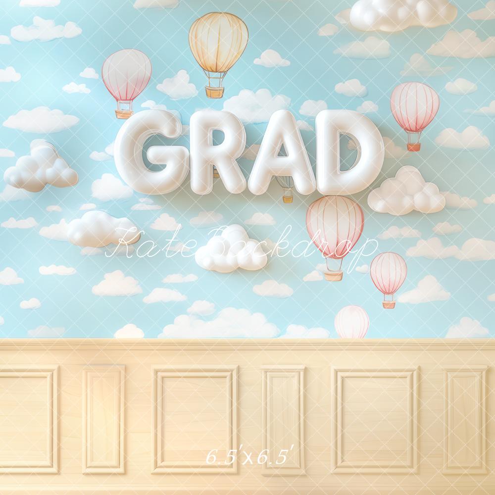 Kate Graduation Hot Air Balloon Backdrop Designed by Mini MakeBelieve