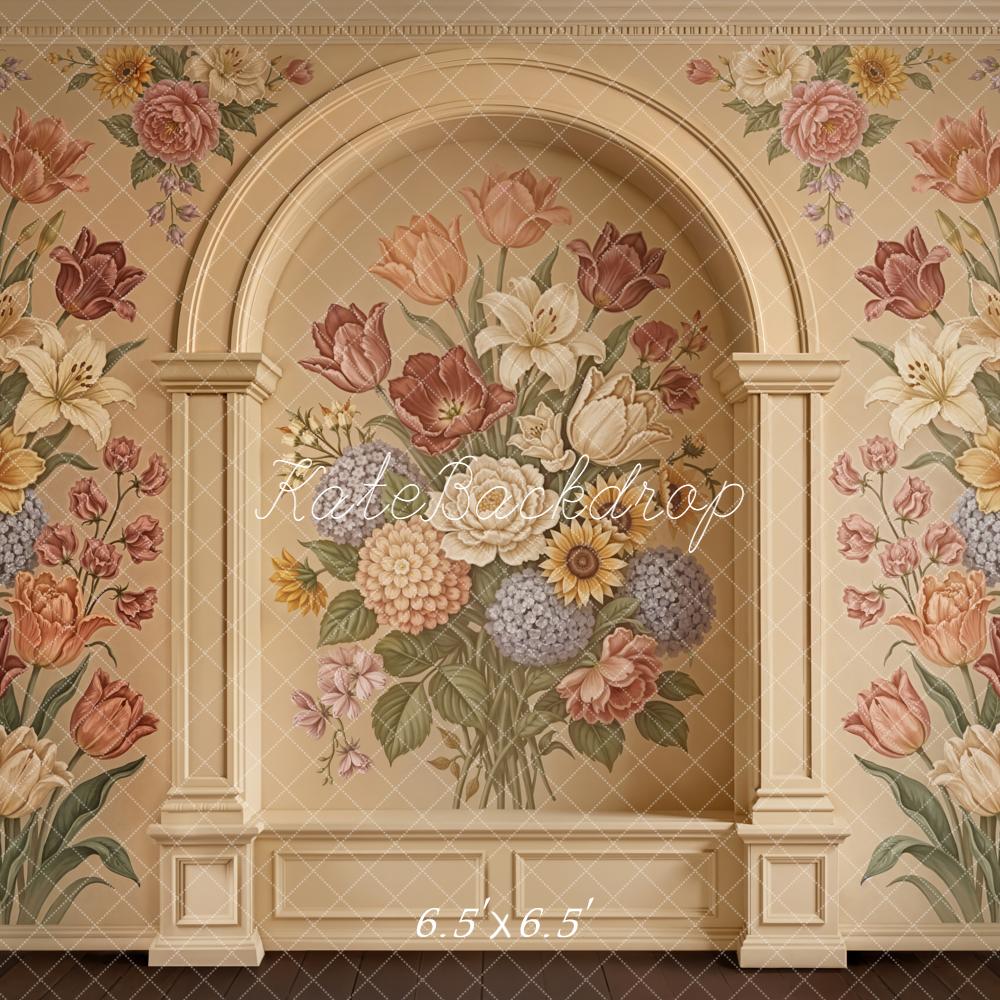 Kate Mother's Day Flower Arch Floral Wall Backdrop Designed by Emetselch