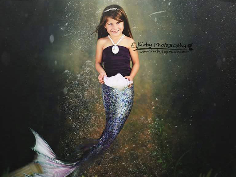 Kate Mermaid Backdrop designed by Arica Kirby - Kate Backdrop