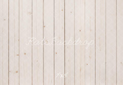 Kate Beige Wood Plank Floor Printed Backdrop Designed by Kate Image