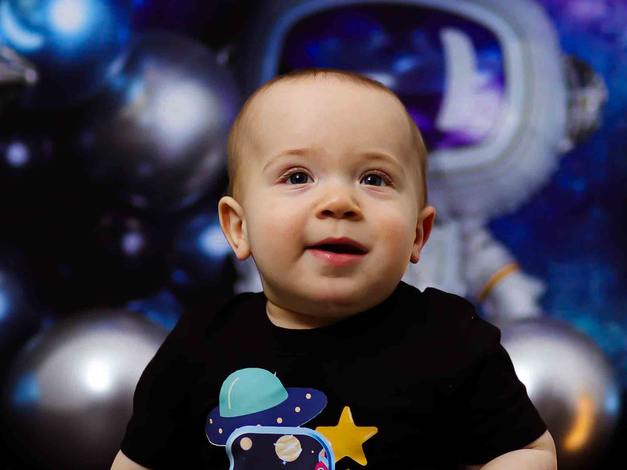 Sfondo di palloncini Kate Universe per fotografia progettato da Megan Leigh Photography