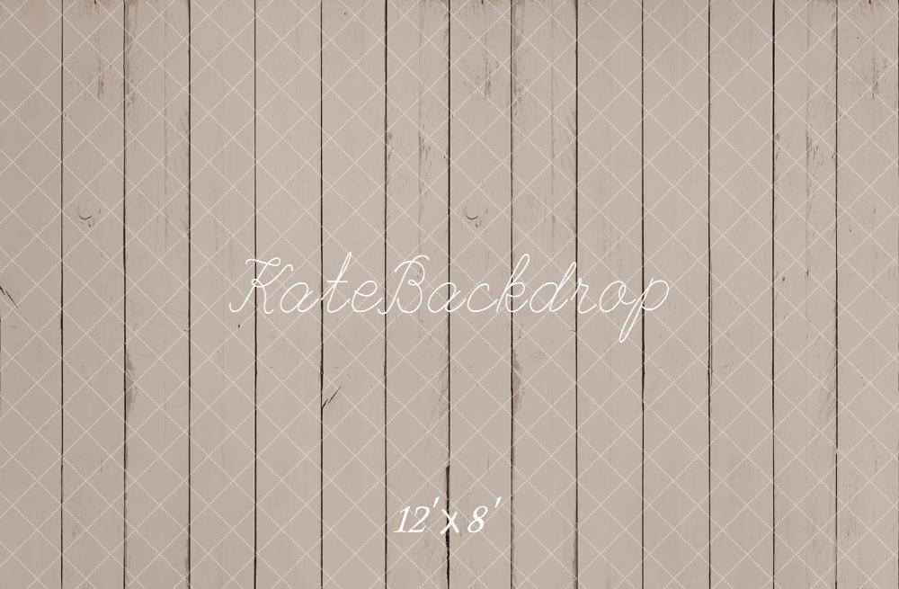 Kate Beige Wooden Plank Floor Backdrop Designed by Kate Image