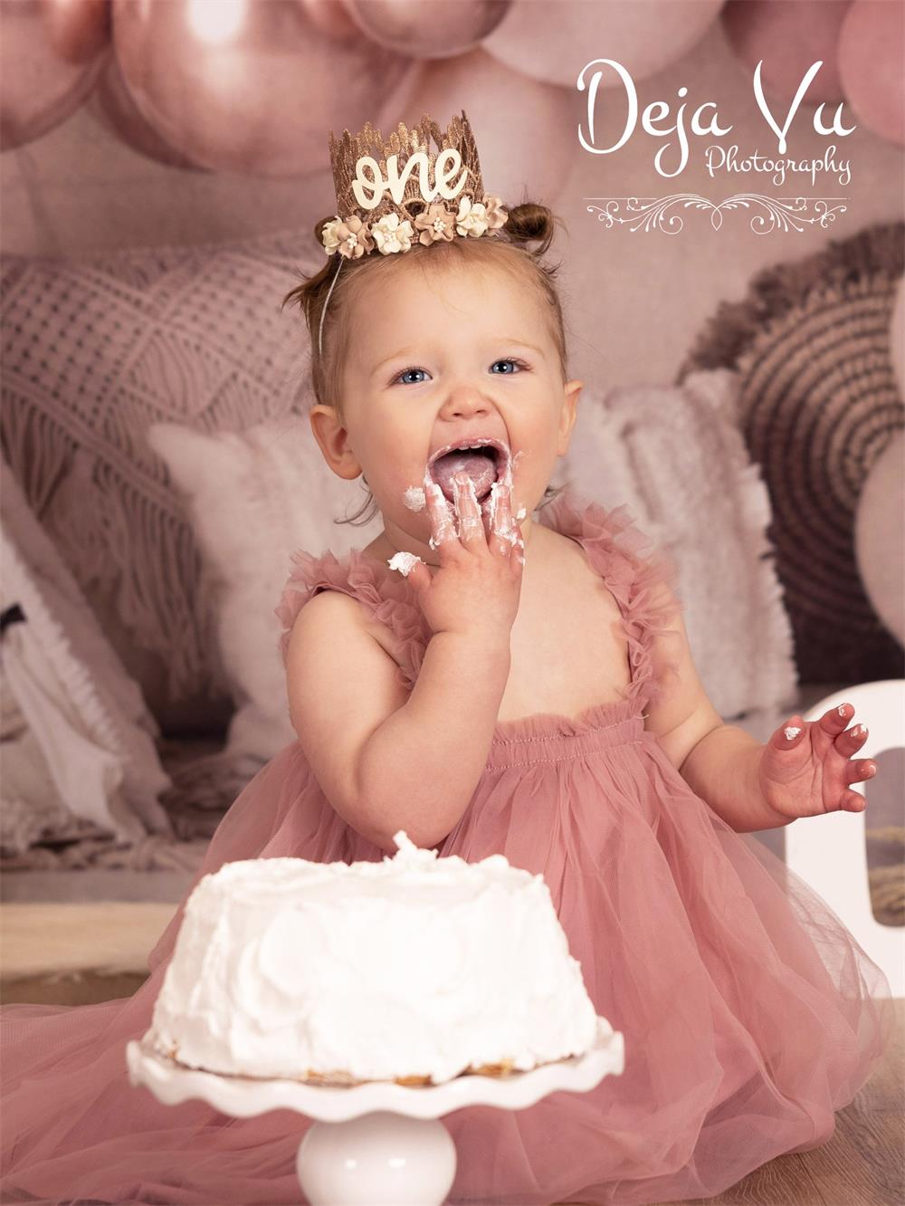 Kate Boho Balloons Tent Spring Backdrop Designed by Mandy Ringe Photography