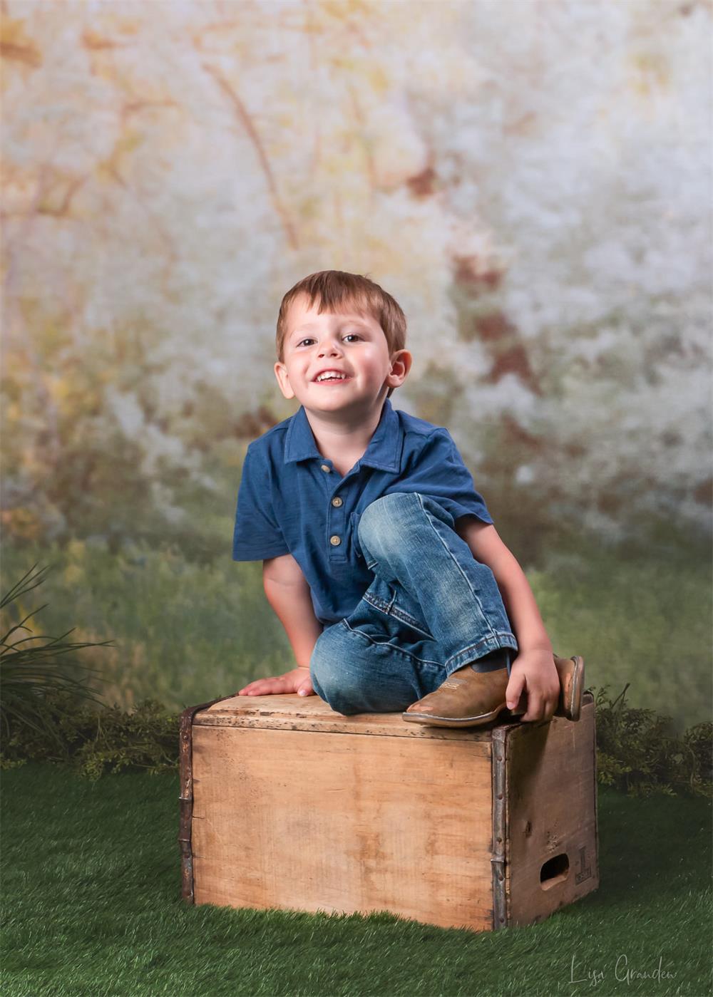 Kate Spring Park Lawn Backdrop for Photography Designed by Lisa Granden - Kate Backdrop