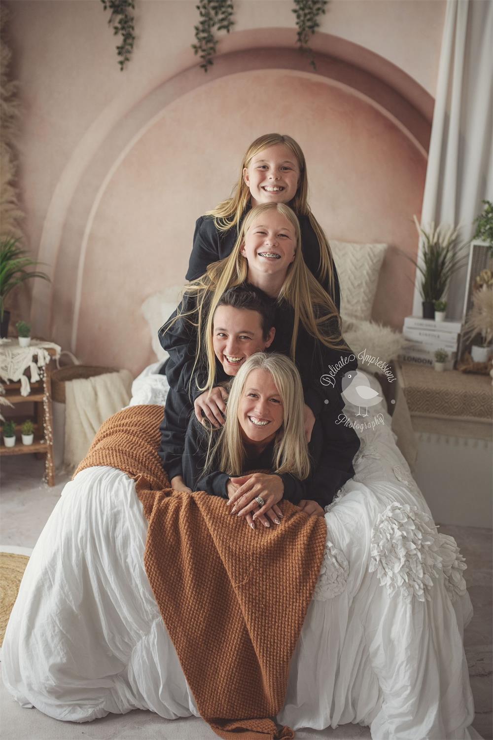 Kate Boho Art Arch Wall Backdrop Designed by Kate Image(note:with a little reddish brown)