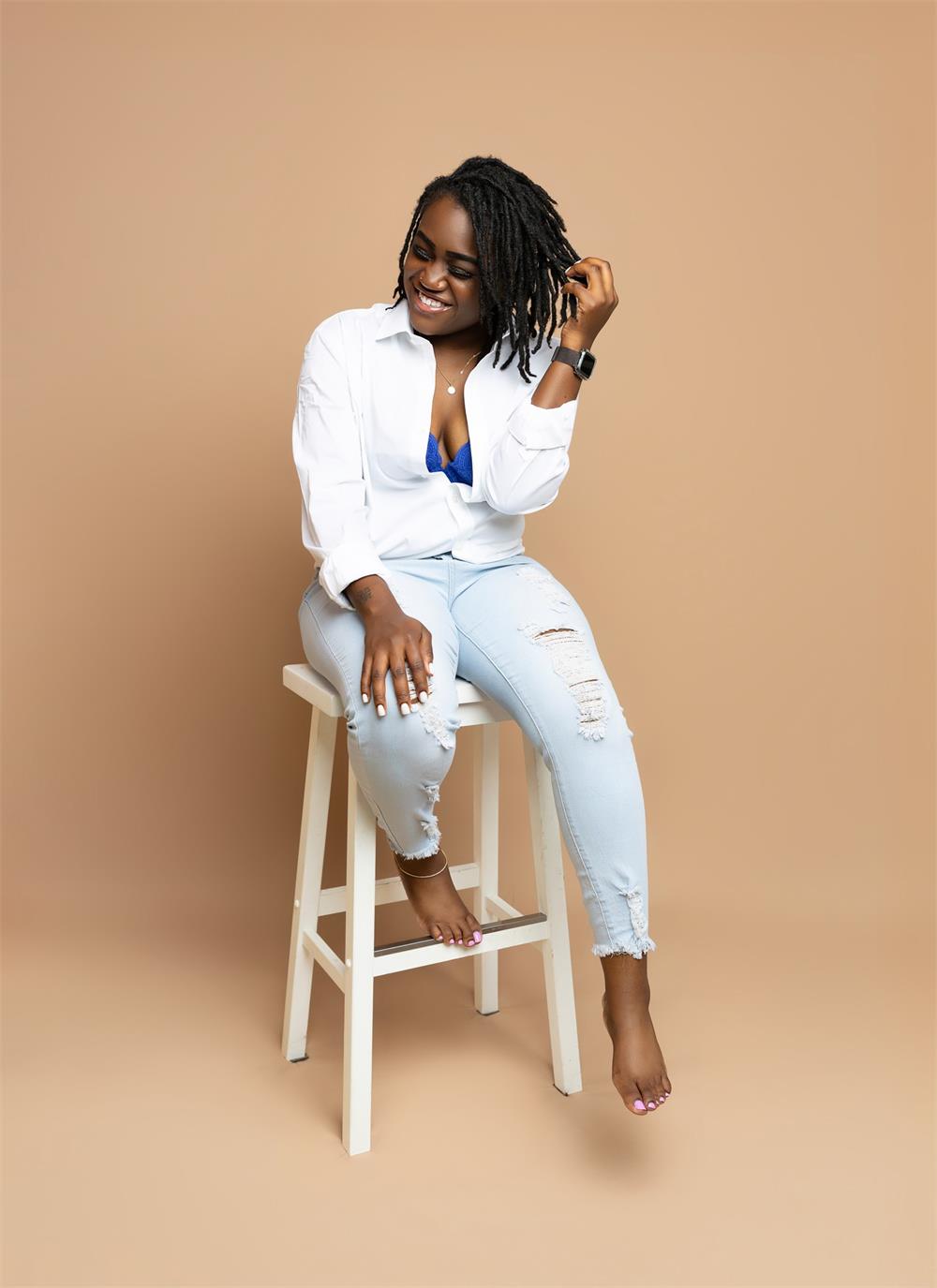 Kate Dark Beige Seamless Paper Backdrop for Photography