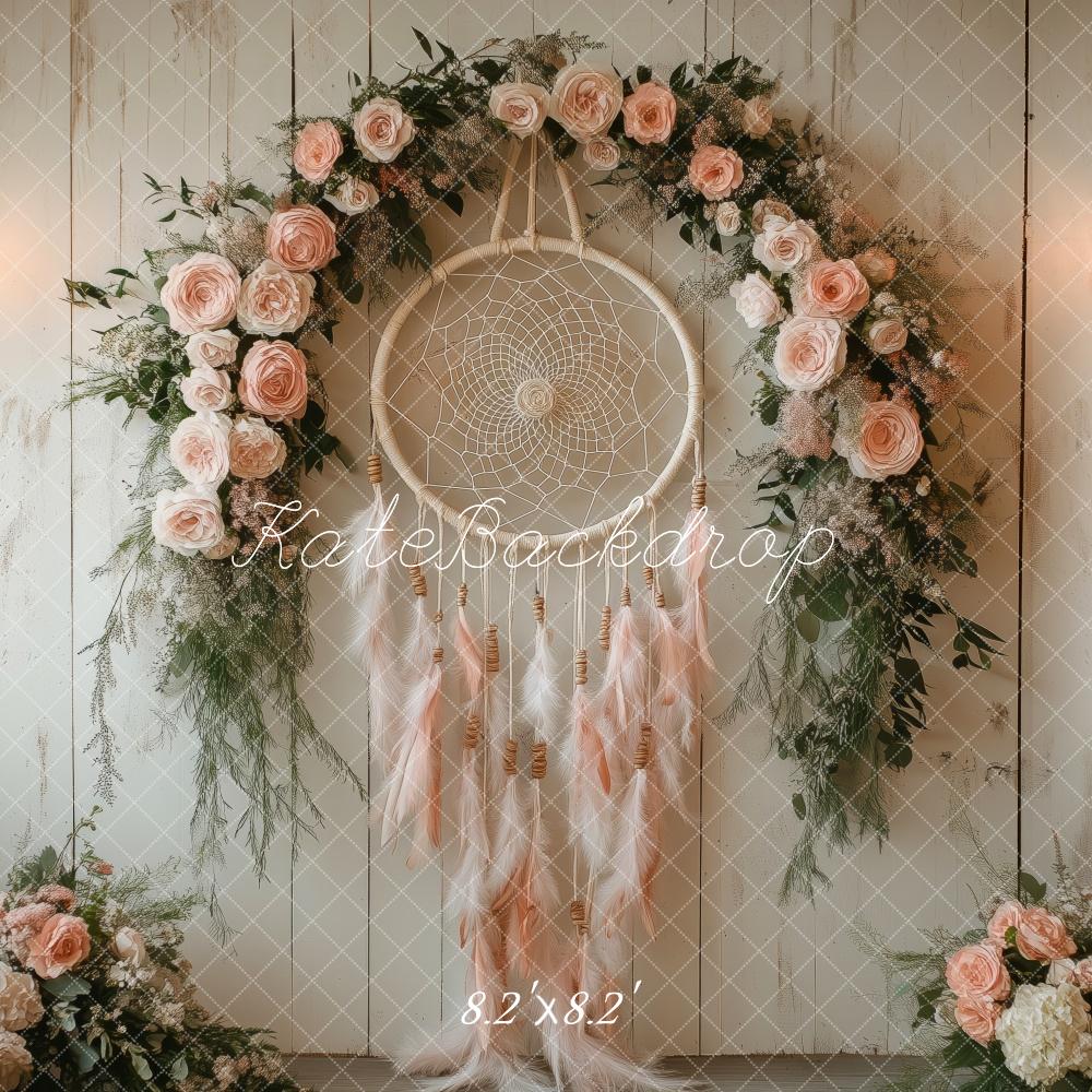 Kate Bohemian Floral Dreamcatcher Backdrop Designed by Patty Roberts