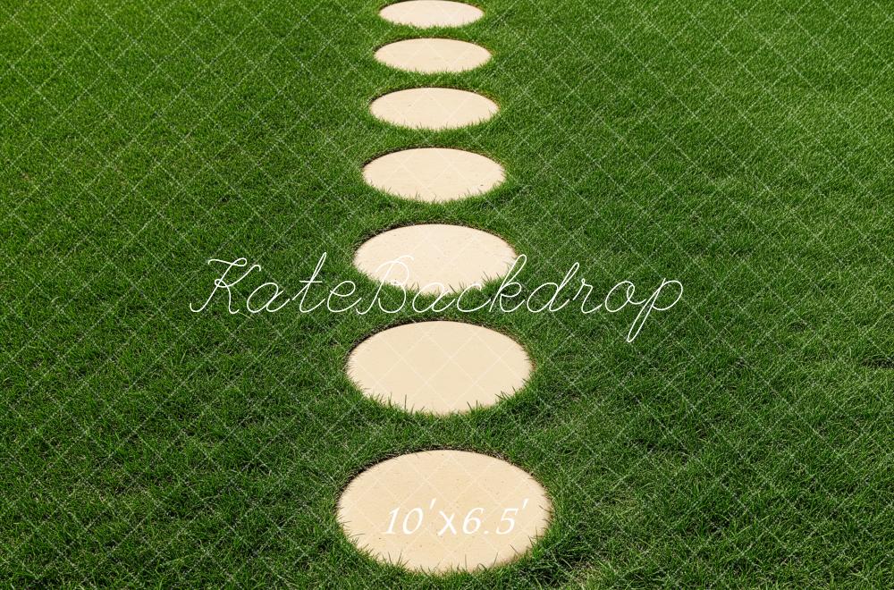 Kate Grass Stepping Stones Path Floor Backdrop Designed by Patty Roberts