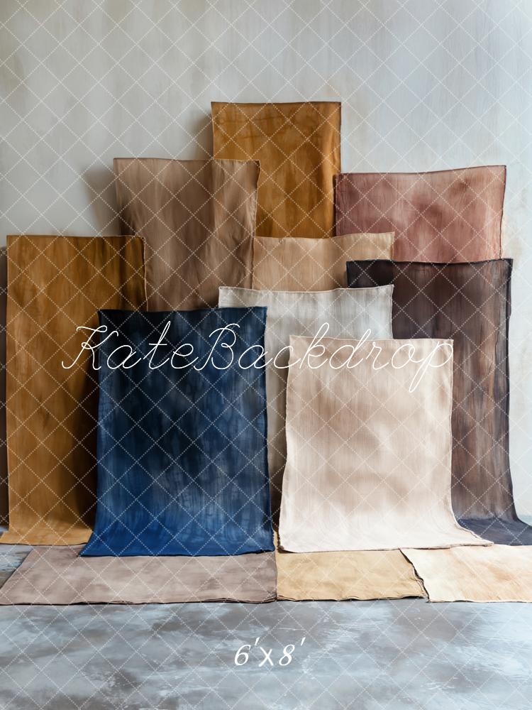 Kate Abstract Texture Color Blocks Backdrop Designed by Emetselch