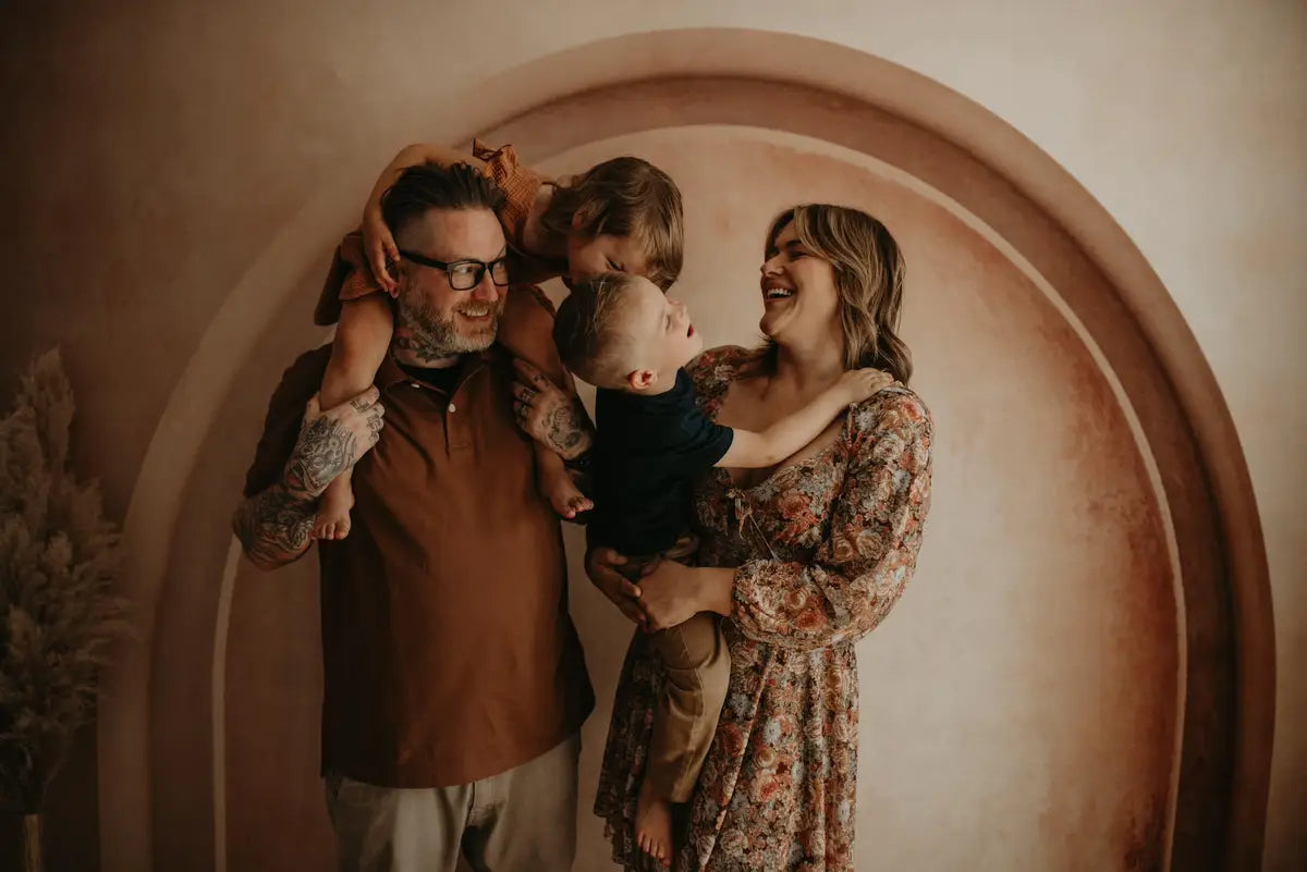 Kate Boho Art Arch Wall Backdrop Designed by Kate Image(note:with a little reddish brown)