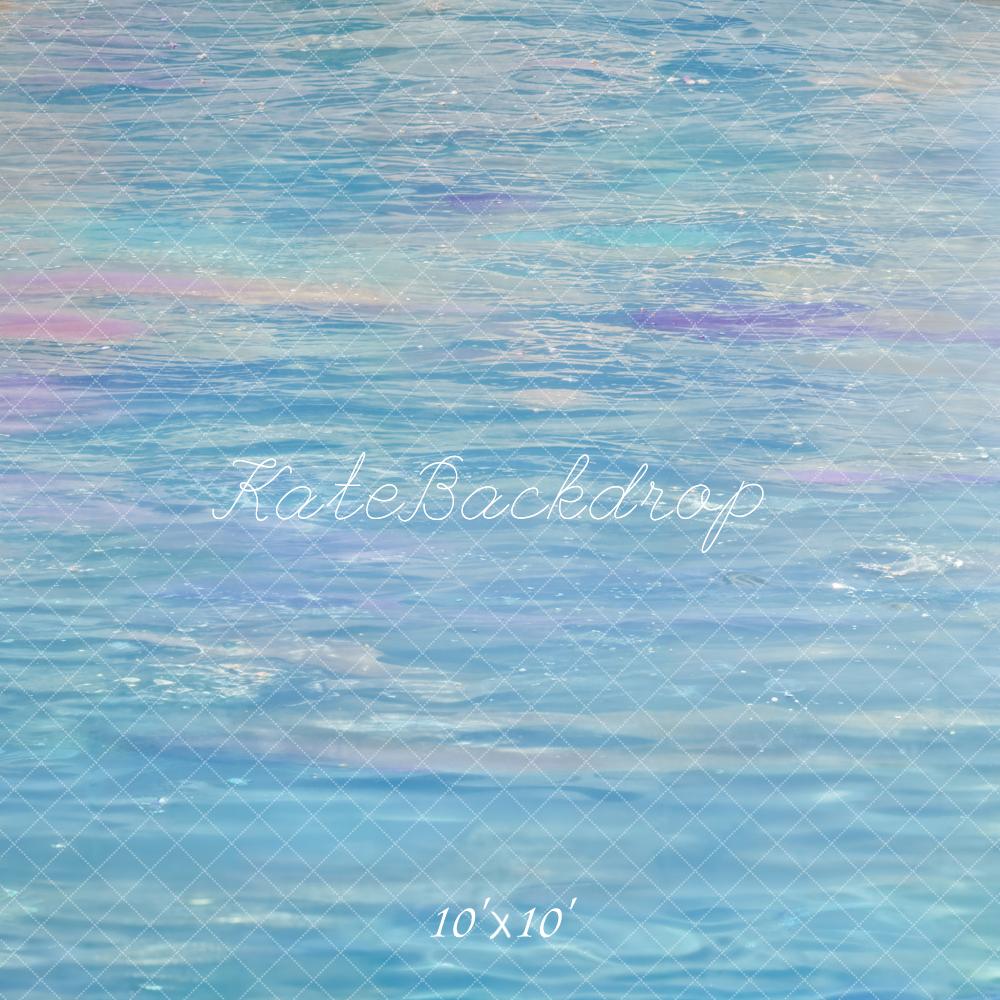 Fondo de Suelo de Gradiente Azul Acuarela Diseñado por Emetselch